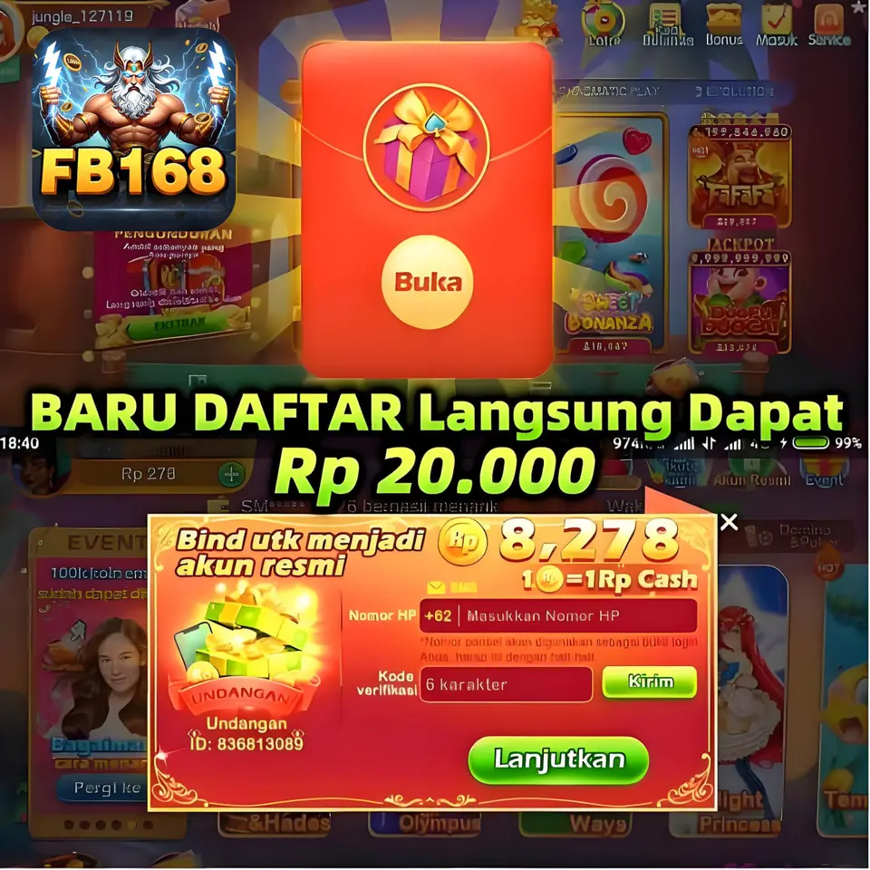 fb168 Masuk